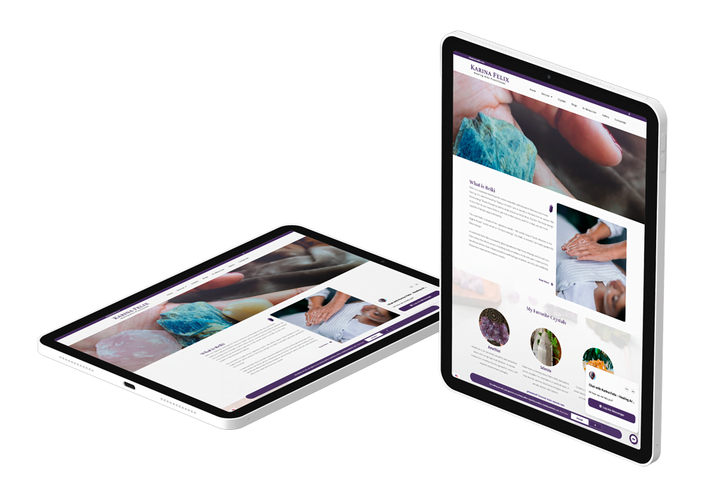 karina felix ipad portfolio