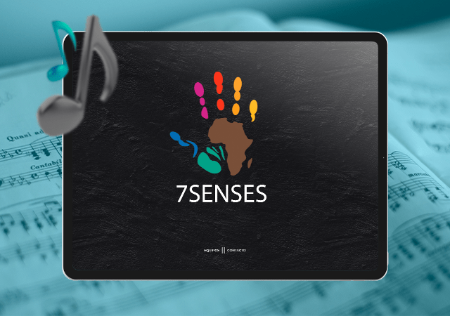 7 senses portfolio cover